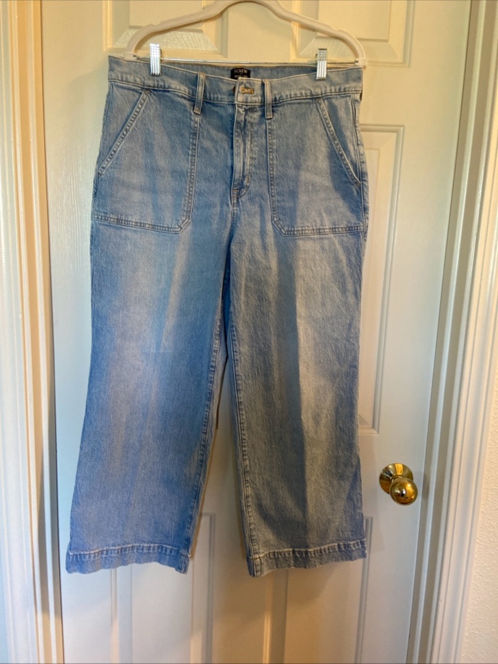 JCrew Factory Light Wash Women's Jeans - Vintage-Inspired Relaxed Fit